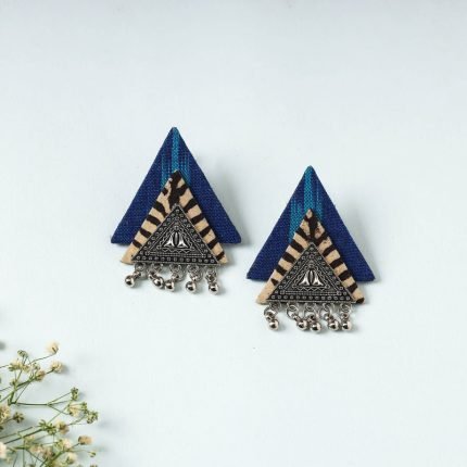 Handcrafted Fabart Earrings by Asalkaar