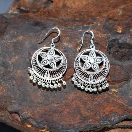 Kalinga Filigree Sterling Silver Earrings