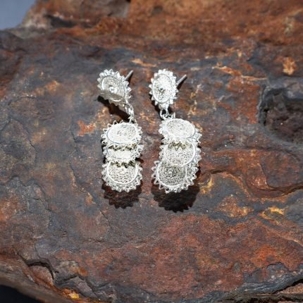 Kalinga Filigree Sterling Silver Earrings