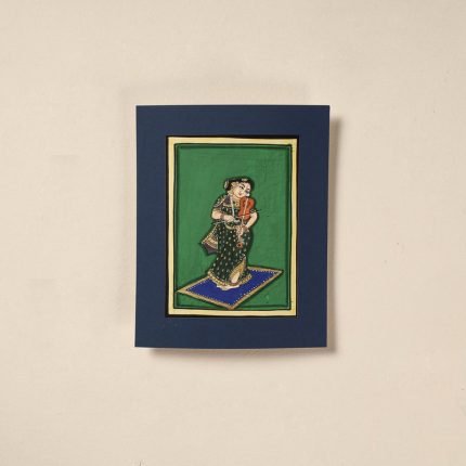 Traditional Mysore Painting by JS Sridhar Rao (10 x 8 in)