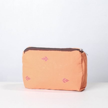 Handmade Cotton Fabric Toiletry Pouch