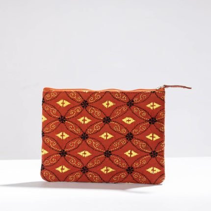 Kantha Embroidery  Pouch