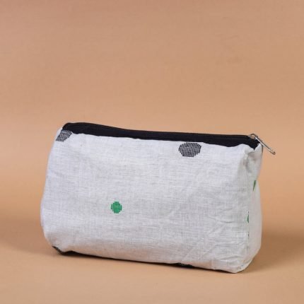 Handmade Cotton Fabric Toiletry Pouch
