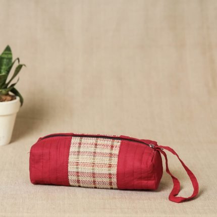 Madur Grass  Toiletry Bag - Size (3 x 8 in)