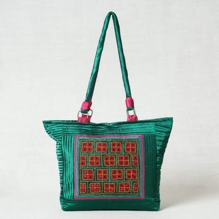Kutchi Embroidery Mirror Work Shoulder Bag