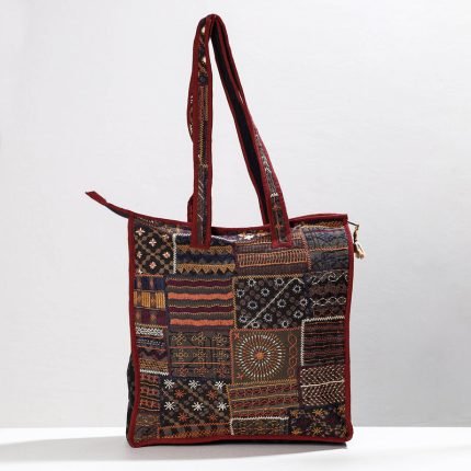 Lambani Hand Embroidery Patchwork Cotton Shoulder Bag