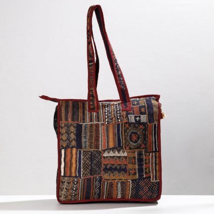 Lambani Hand Embroidery Patchwork Cotton Shoulder Bag