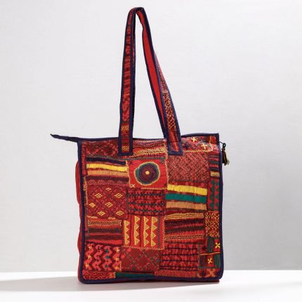 Lambani Hand Embroidery Patchwork Cotton Shoulder Bag