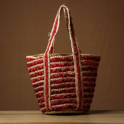 Multipurpose Jute Cotton Shoulder Bag