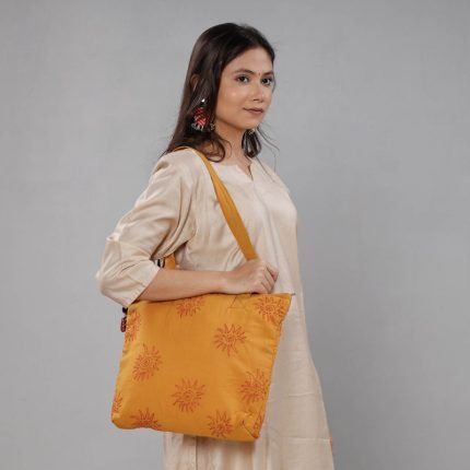 Kantha Work Silk Cotton Tote Bag