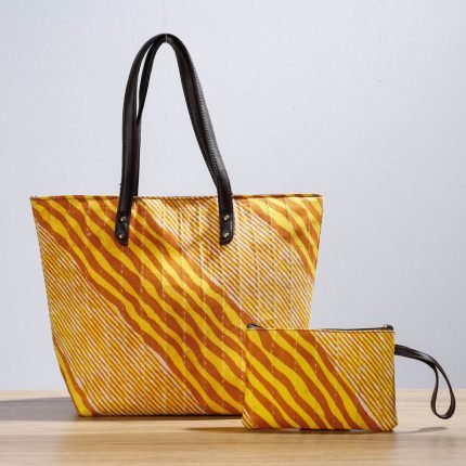 Kutch  Silk Kantha Work Shoulder Bag (Set of 2)