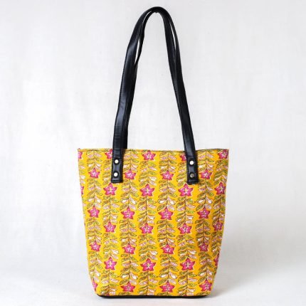 Printed Cotton Shoulder Bag