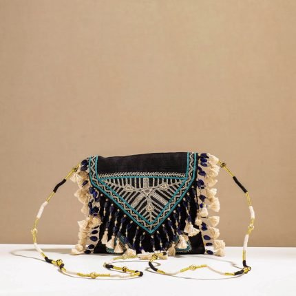 Kala Raksha Rabari Hand Embroidery Sling Bag