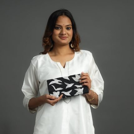 Handmade Bead Work Clutch