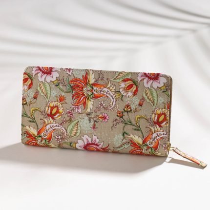 Floral Printed Handcrafted Wallet