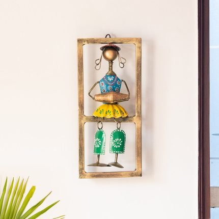 Hand-painted  Wall Hanging In Iron