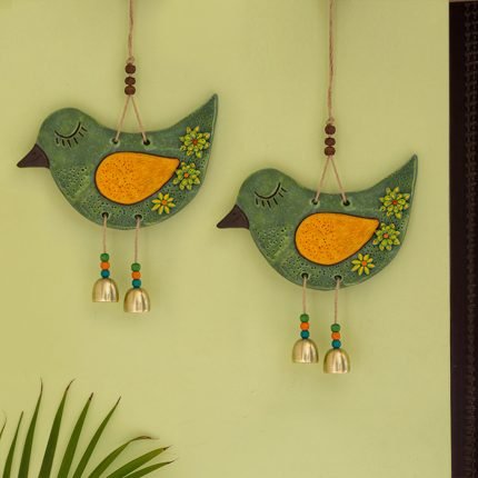 Hand-paint Wall Hanging Terracotta (Set of 2)