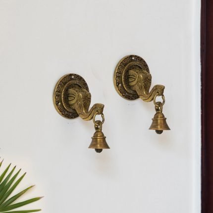Hand-Etched Brass Wall Decor Hanging (500 Grams)